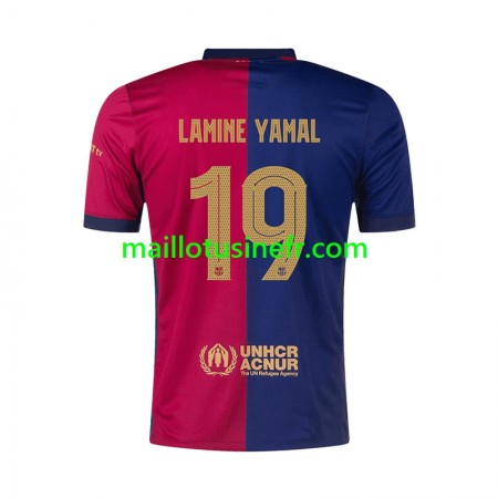 Maillot de Foot FC Barcelone UCL Font Lamine Yamal 19 Domicile 2024-25 Maillot de Foot FC Barcelone UCL Font Lamine Yamal 19 Domicile 2024-25